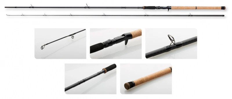 DAM Nanoflex Pro+ Salmon Ace 12'/3.60m MF 50-150g/XXH 2 DAM Nanoflex Pro+ Salmon Ace 12'/3.60m MF 50-150g/XXH – Bild 2