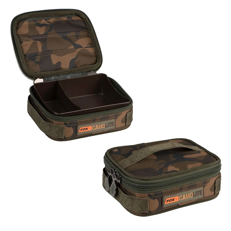 Fox Camolite Rigid Lead & Bits Bag Compact 1 Fox Camolite Rigid Lead & Bits Bag Compact