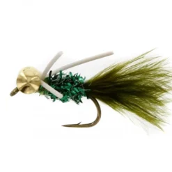 Big Eyes With Legs Olive/Green